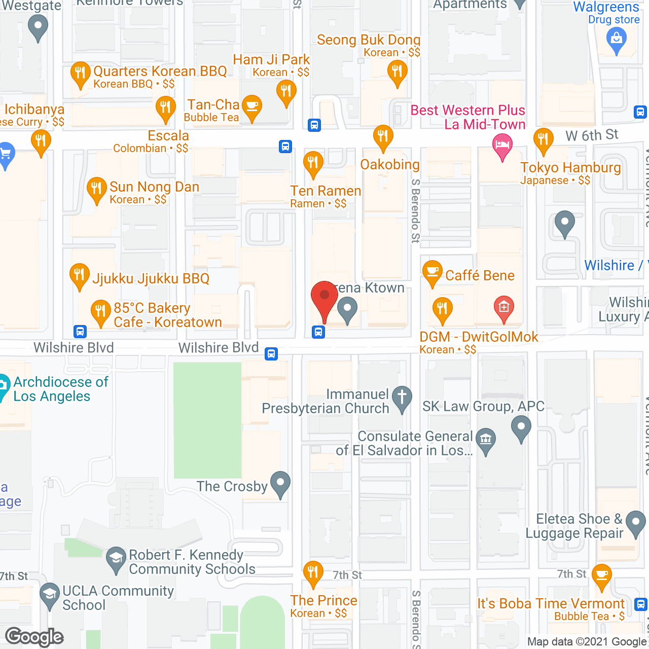 California Quality Home Care in google map