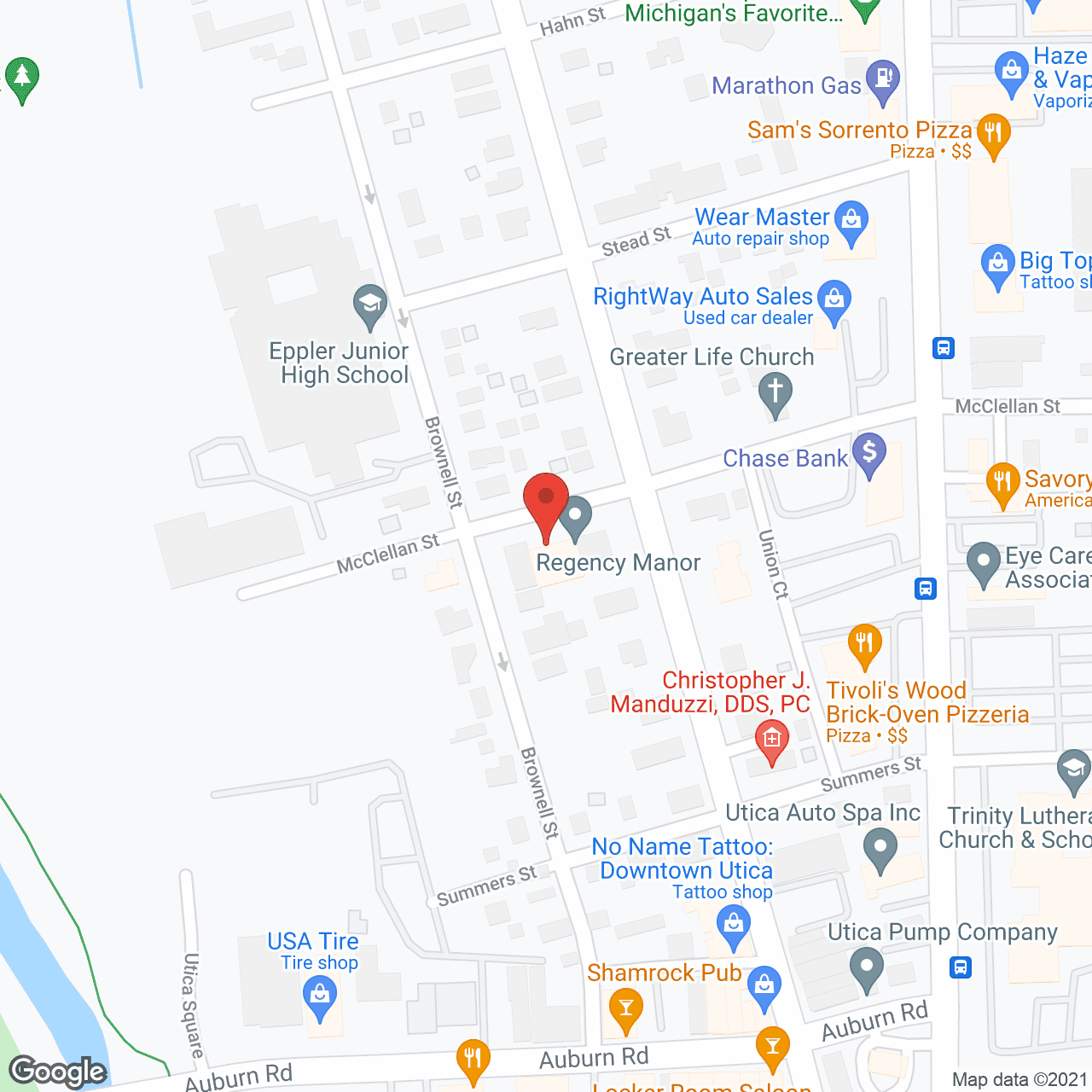 Regency Manor Nursing and Rehabilitation Home in google map