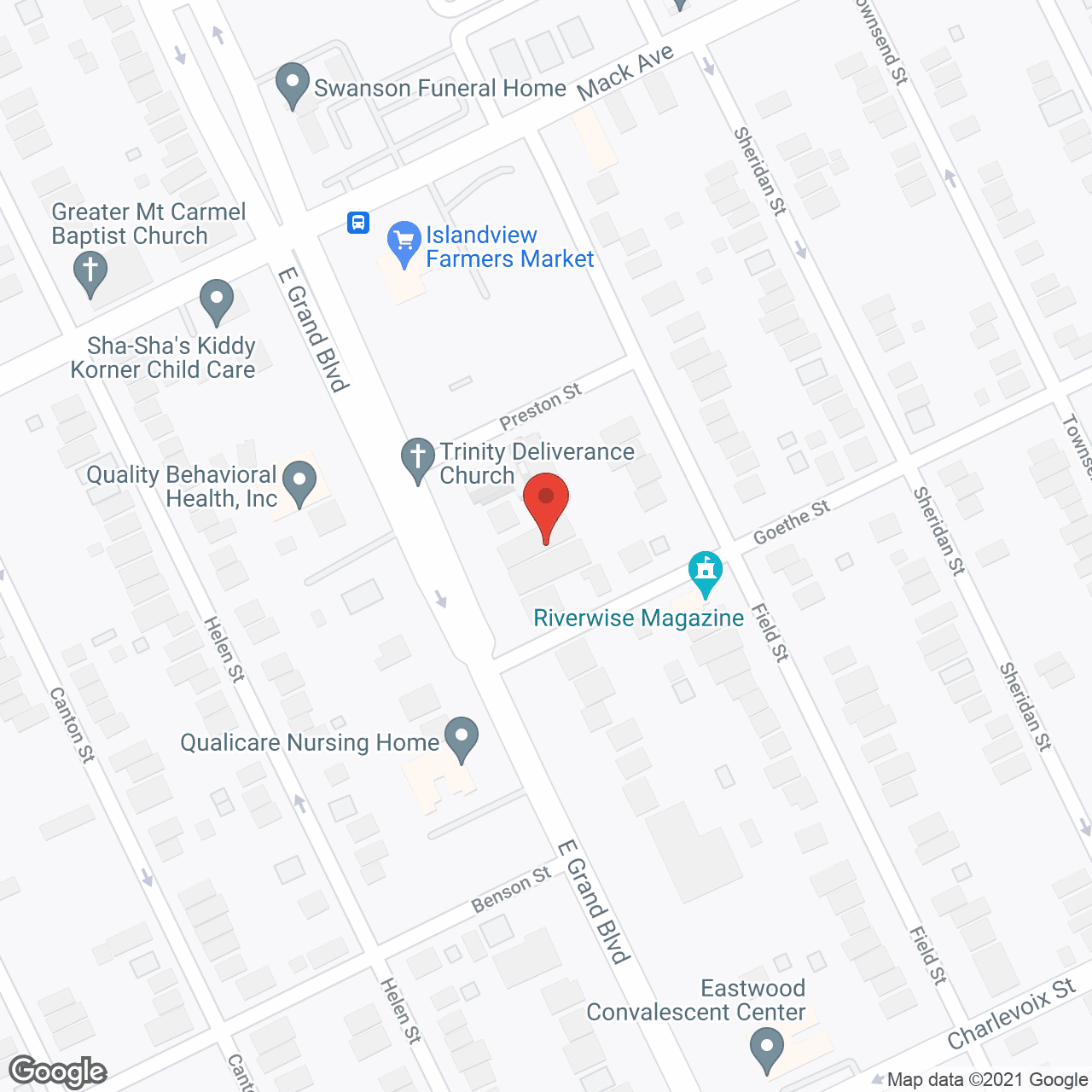 Barton Nursing Home in google map
