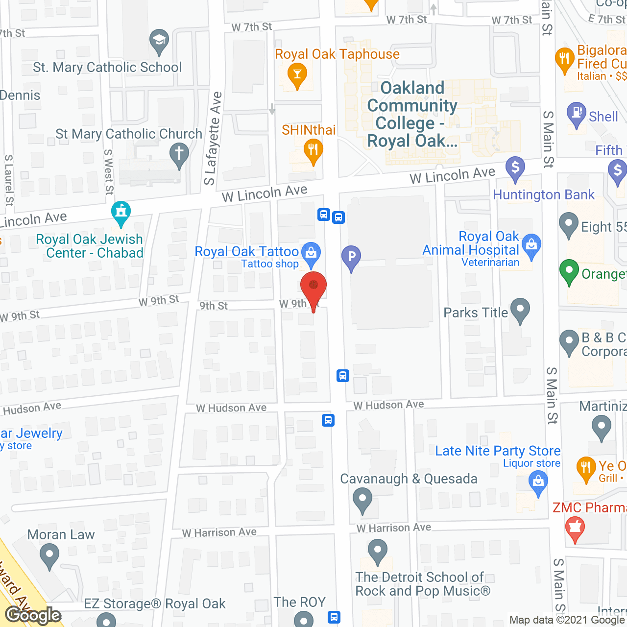 Caretel Inns of America in google map