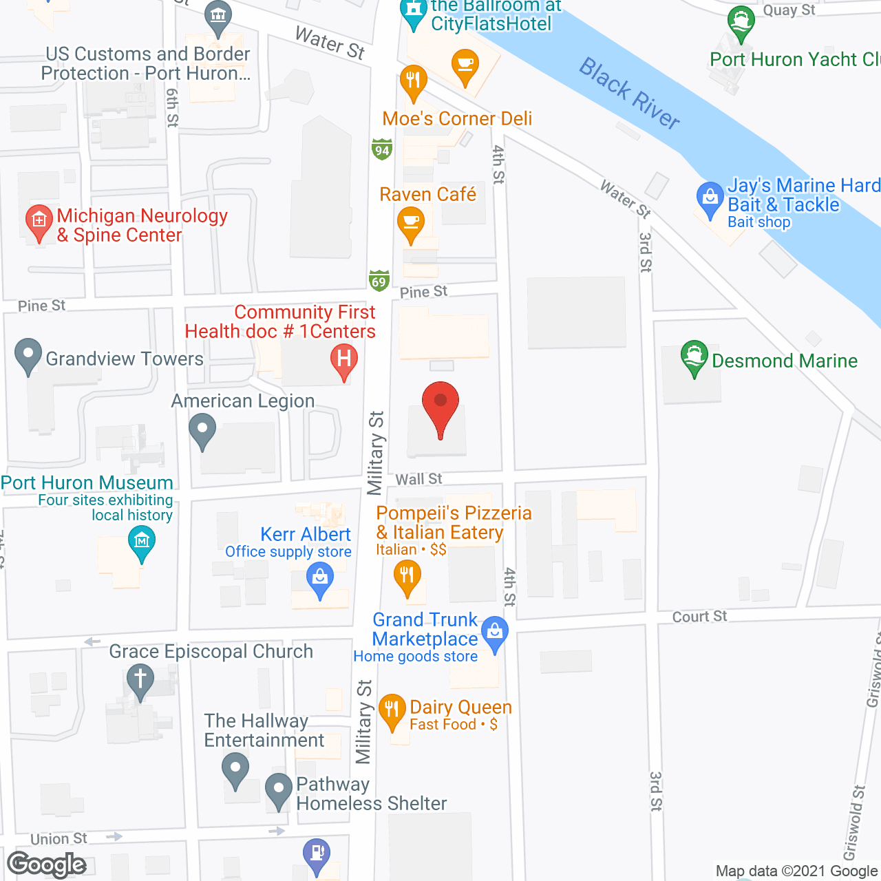 The Harrington Inn in google map