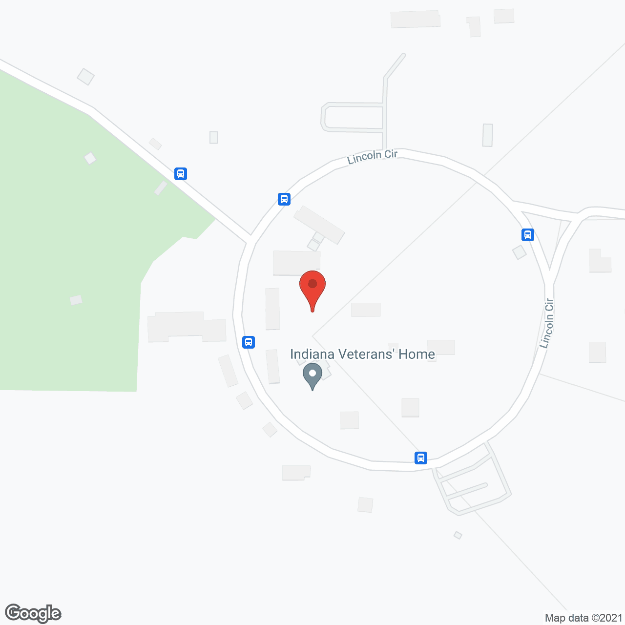 Veterans Home in google map