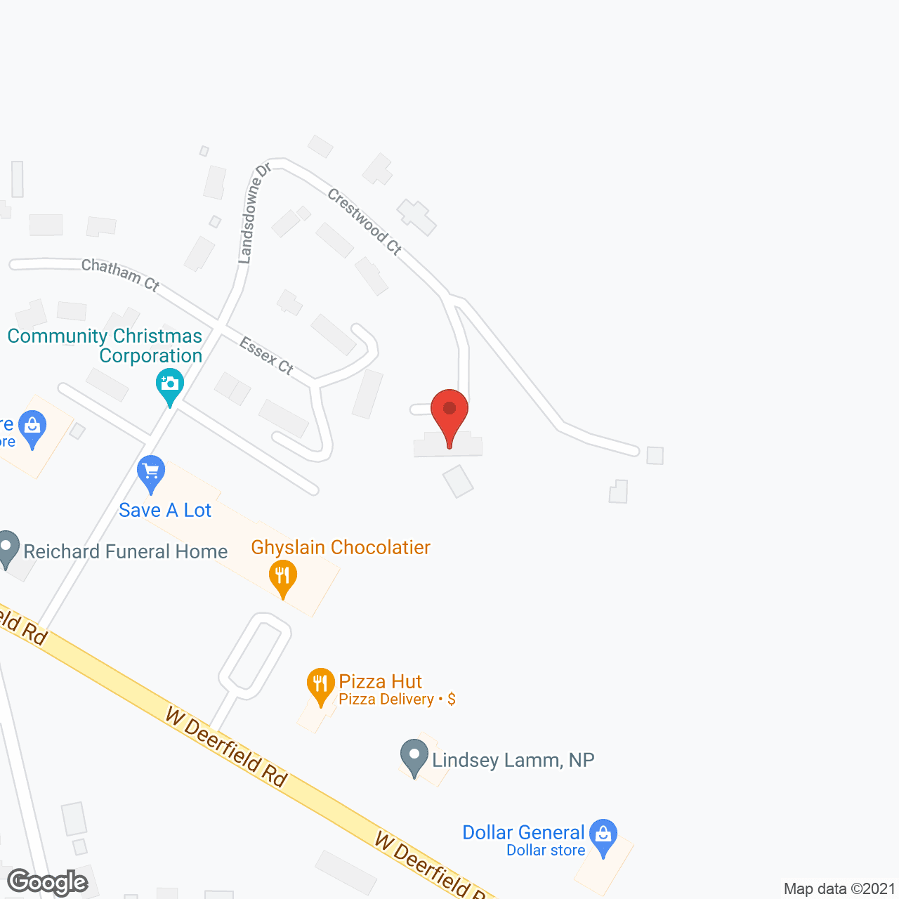 Trinity Manor, Inc in google map