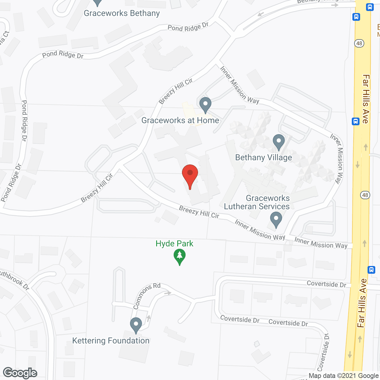 Bethany Lutheran Village in google map