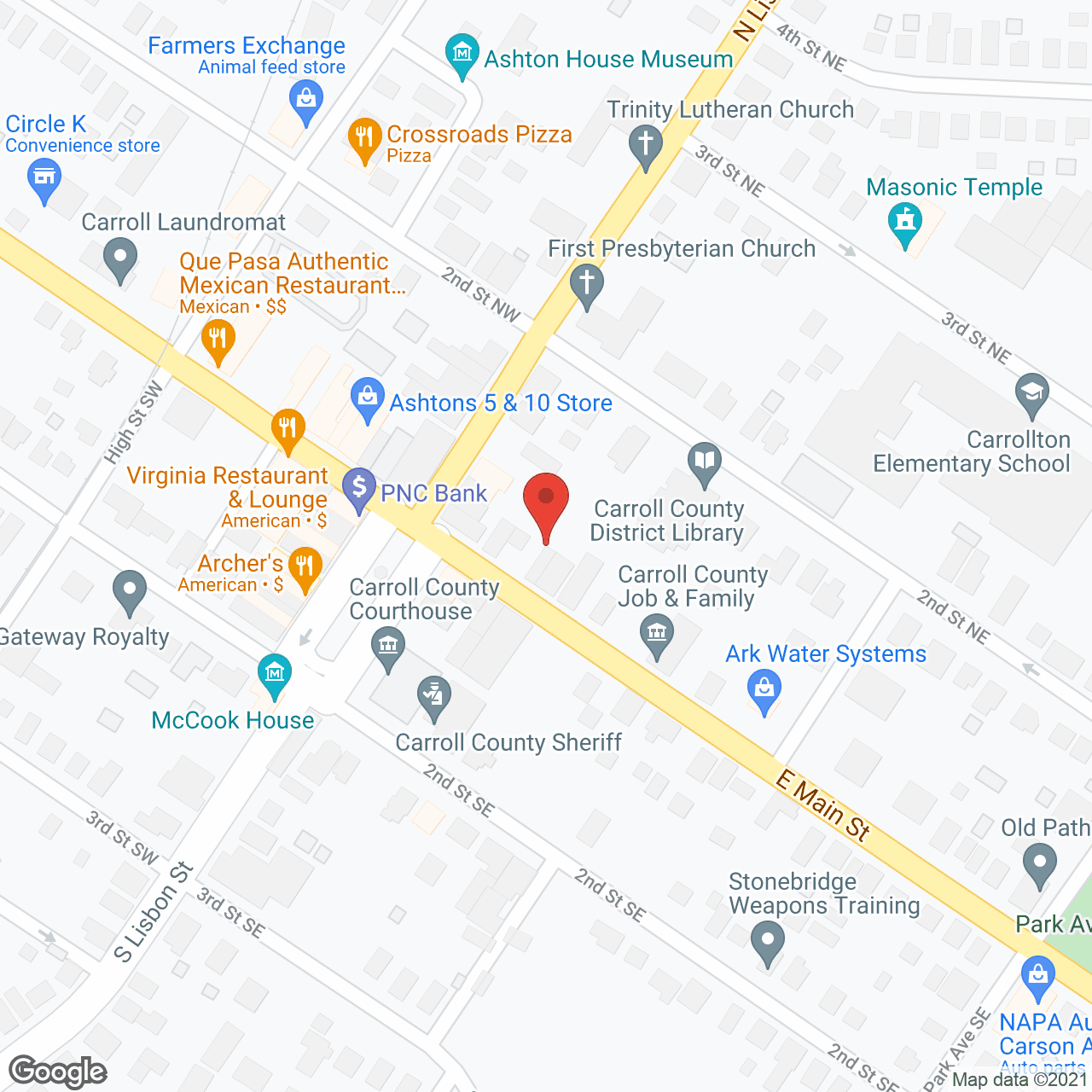 Char-Lynn Residential Ctr in google map