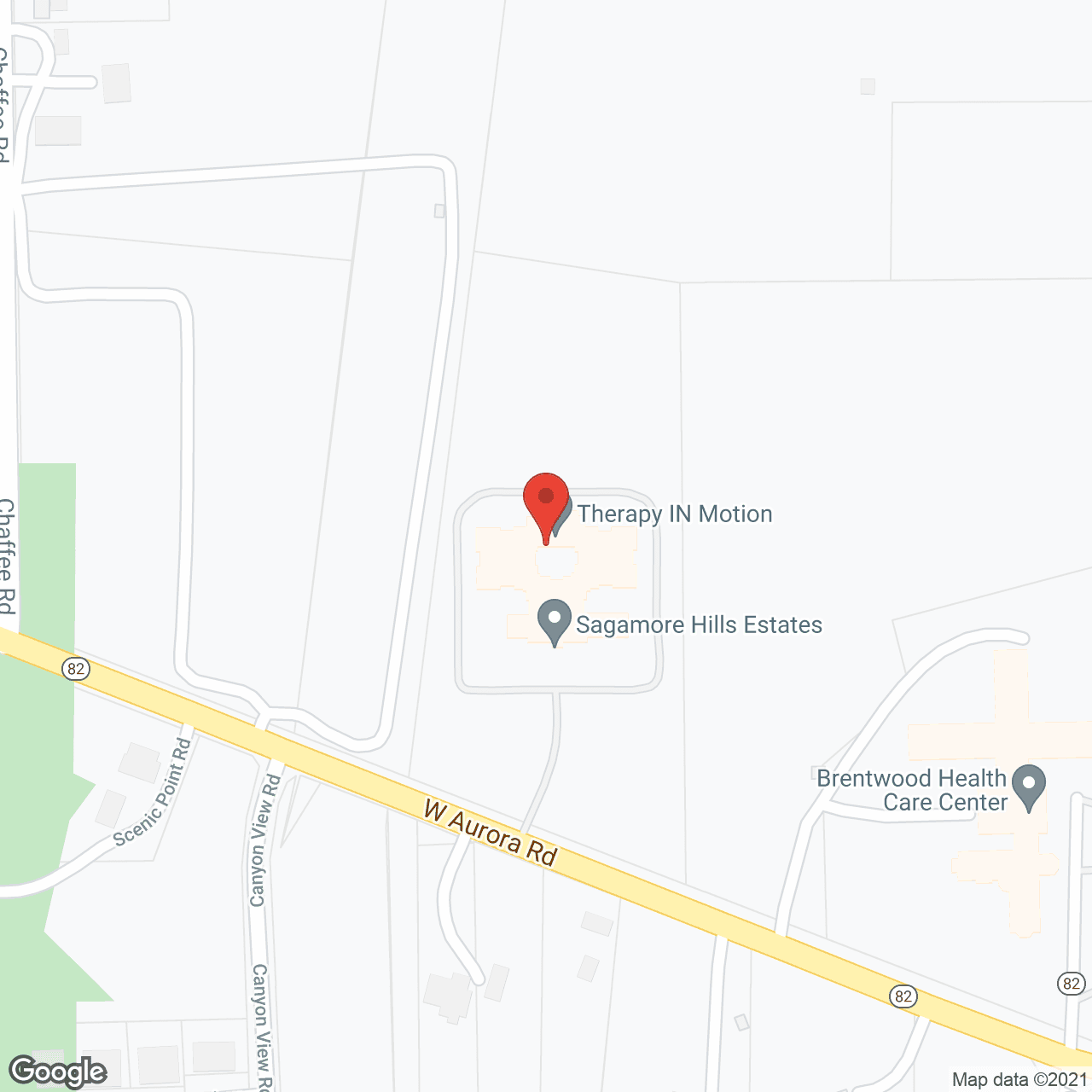 Sagamore Hills in google map