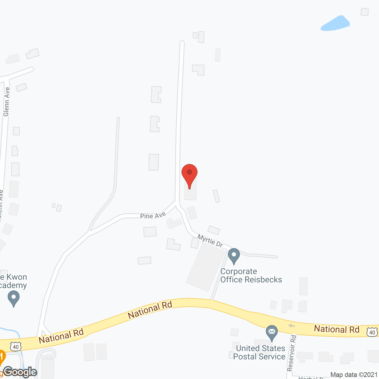 Mark H Kennedy Retirement Park in google map