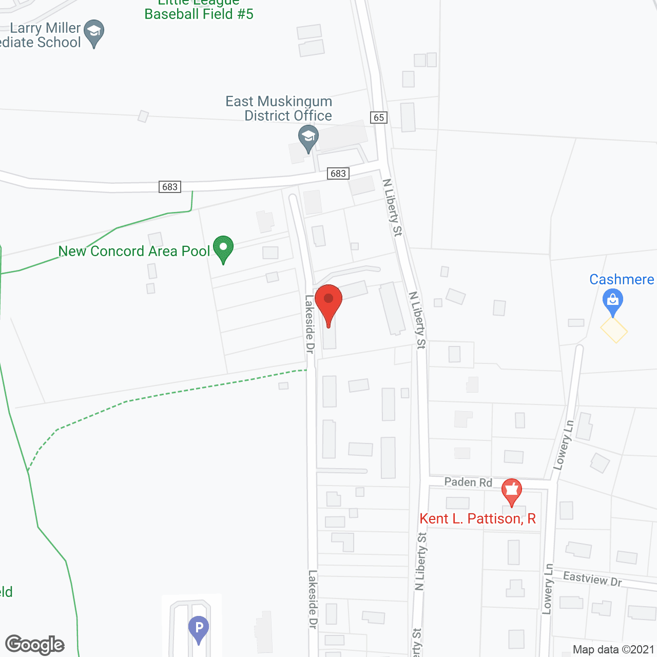 Evergreen Retirement Village in google map