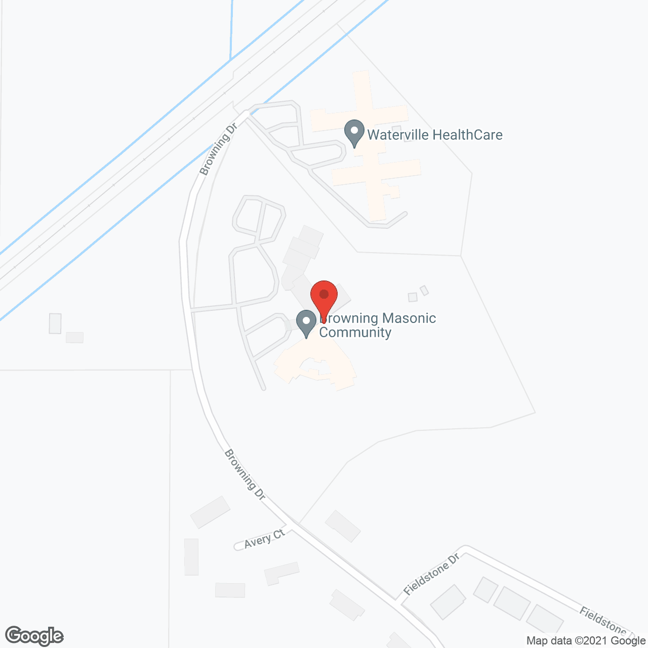 Browning Masonic Community in google map