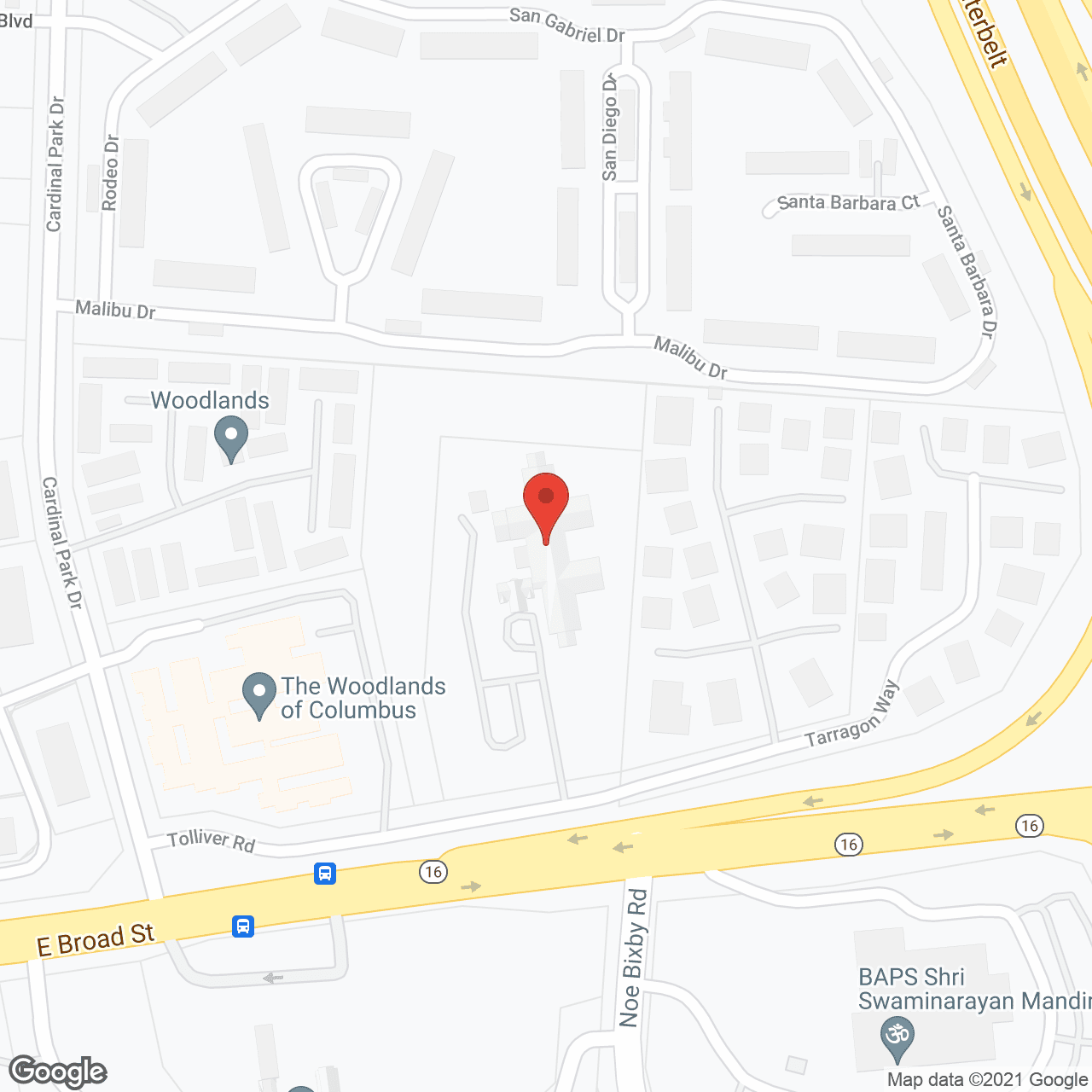 Arbors Health Care Co in google map