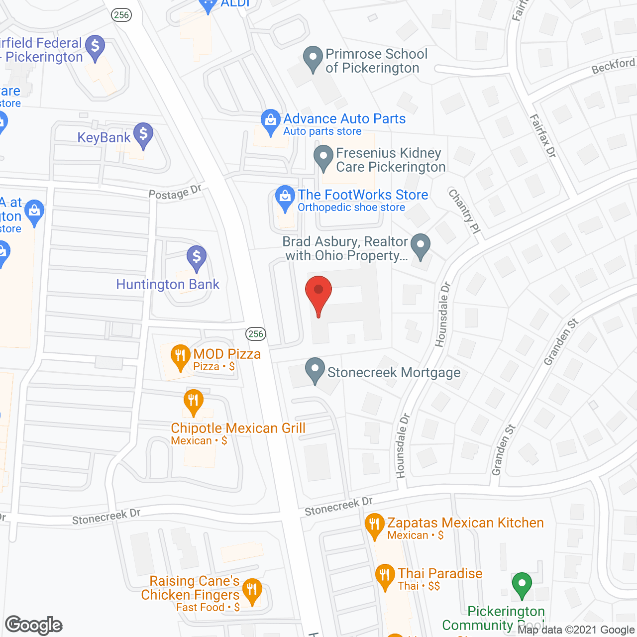 Pickerington Nursing and Rehabilitation Center in google map