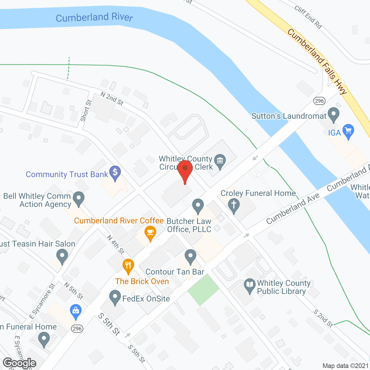 Williamsburg Nusing Home in google map