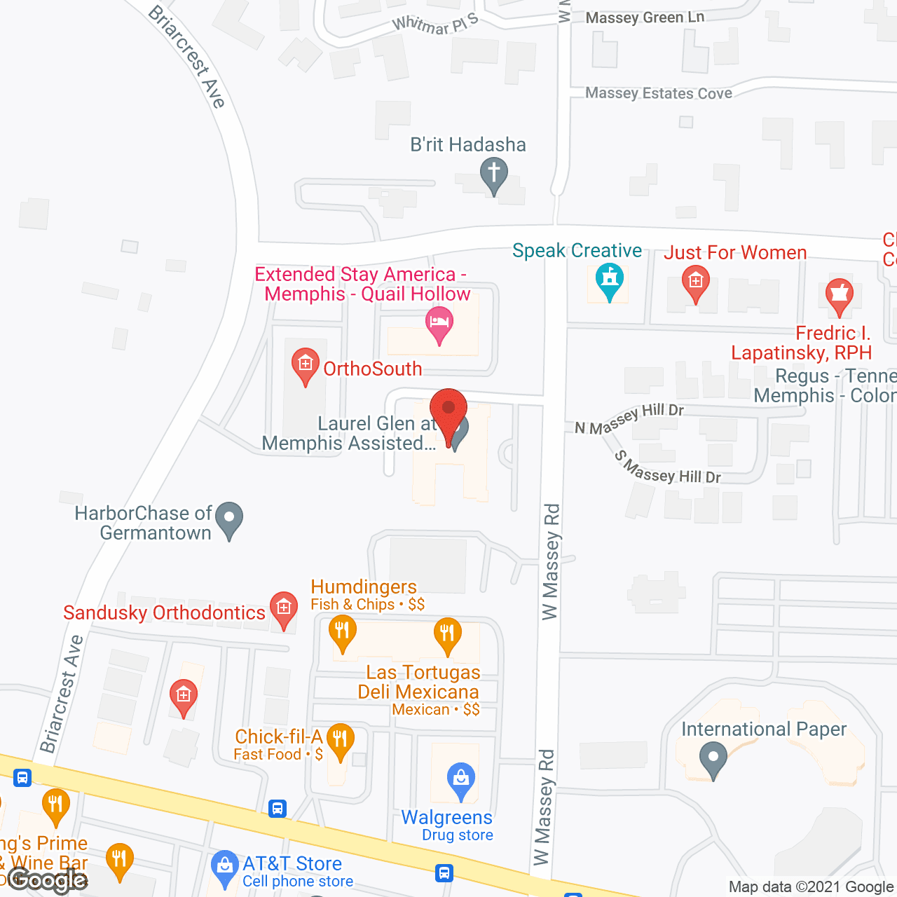 Laurel Glen at Memphis Assisted Living and Memory Care in google map