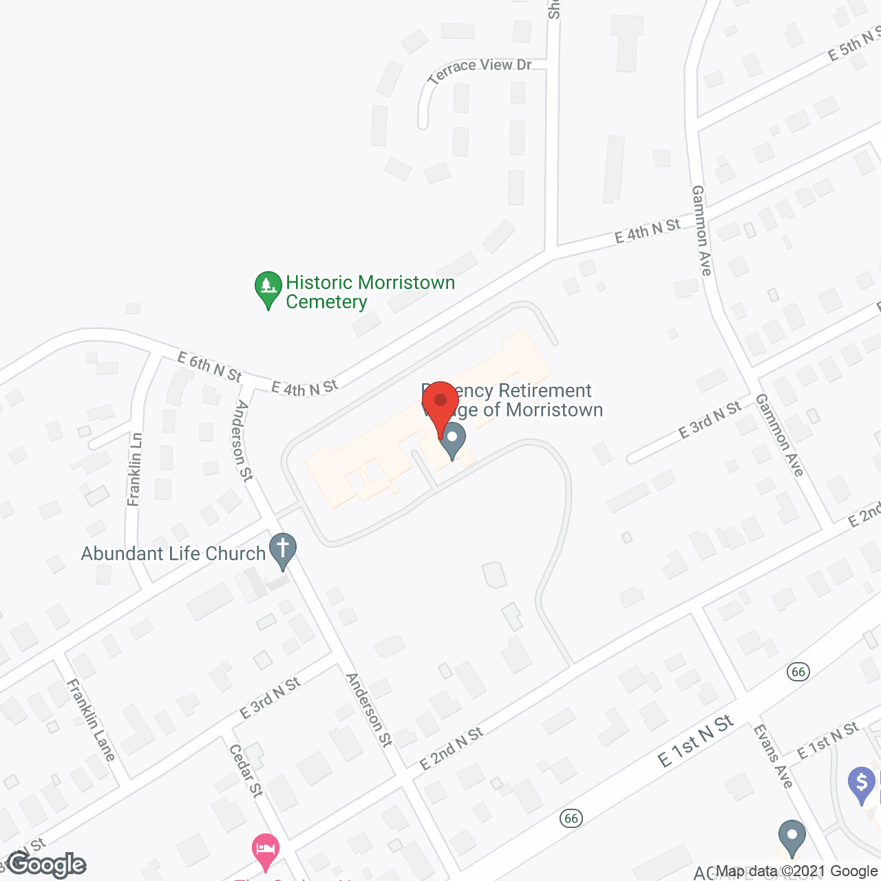 Regency Retirement Village - Morristown in google map