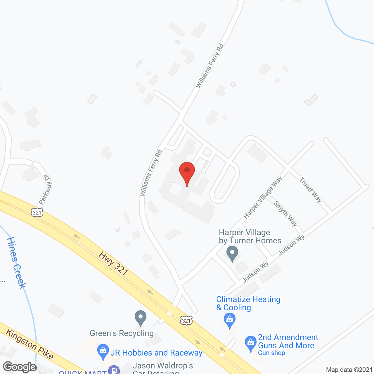 Baptist Health Care Ctr in google map