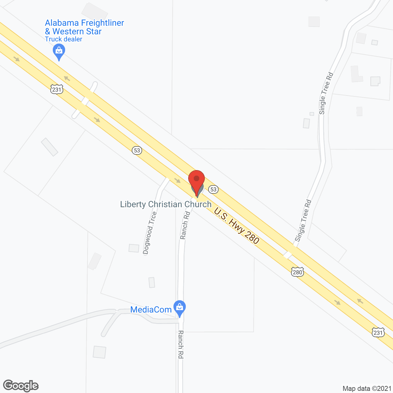 Golden Oaks Assisted Living in google map