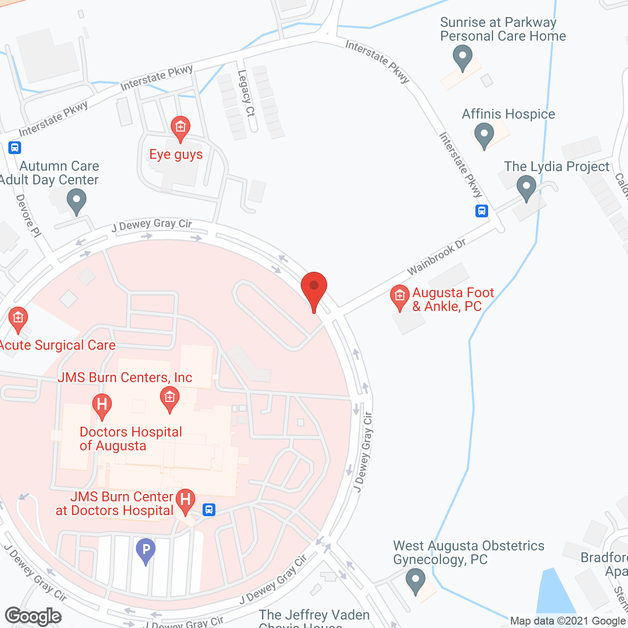 Golden Living Center Windermere in google map