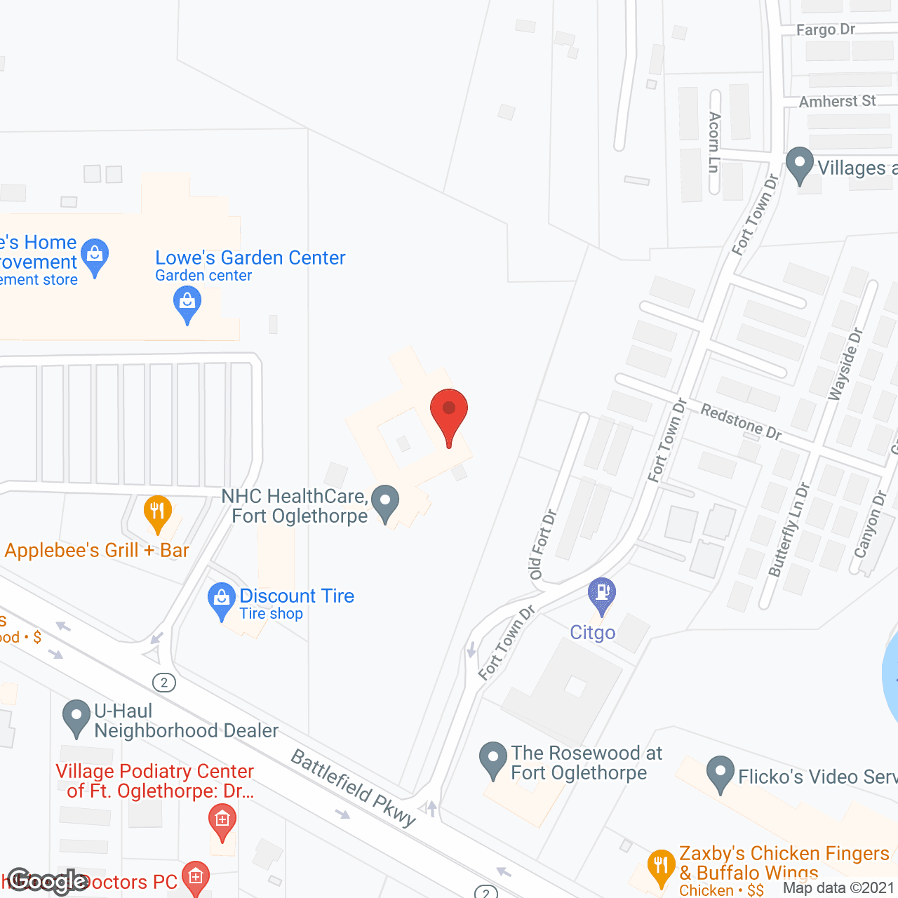 NHC Health Care in google map