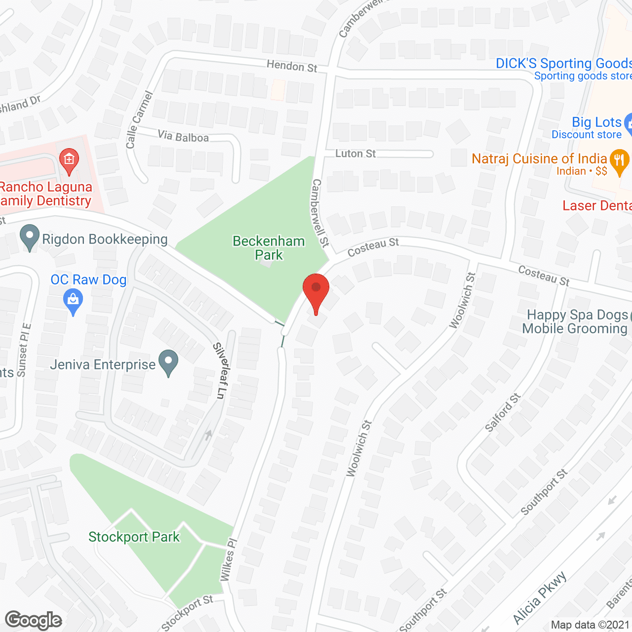 Allure Medical Staffing in google map