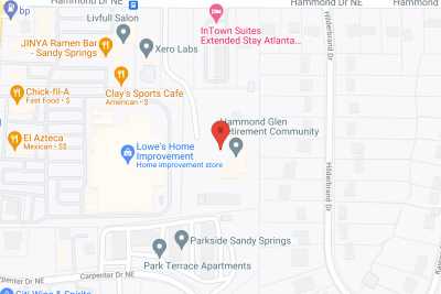 Hammond Glen Retirement Community in google map
