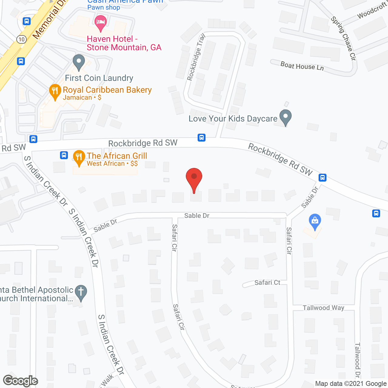 Harris House LSC in google map
