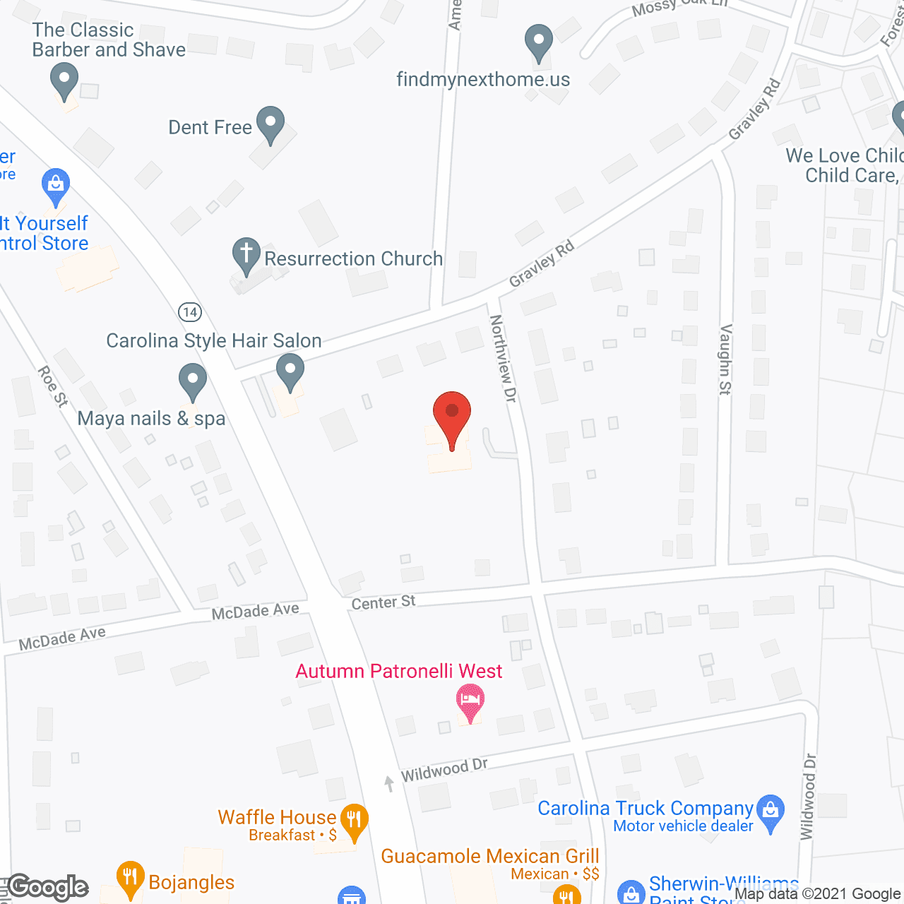 Bayberry Retirement Inn in google map