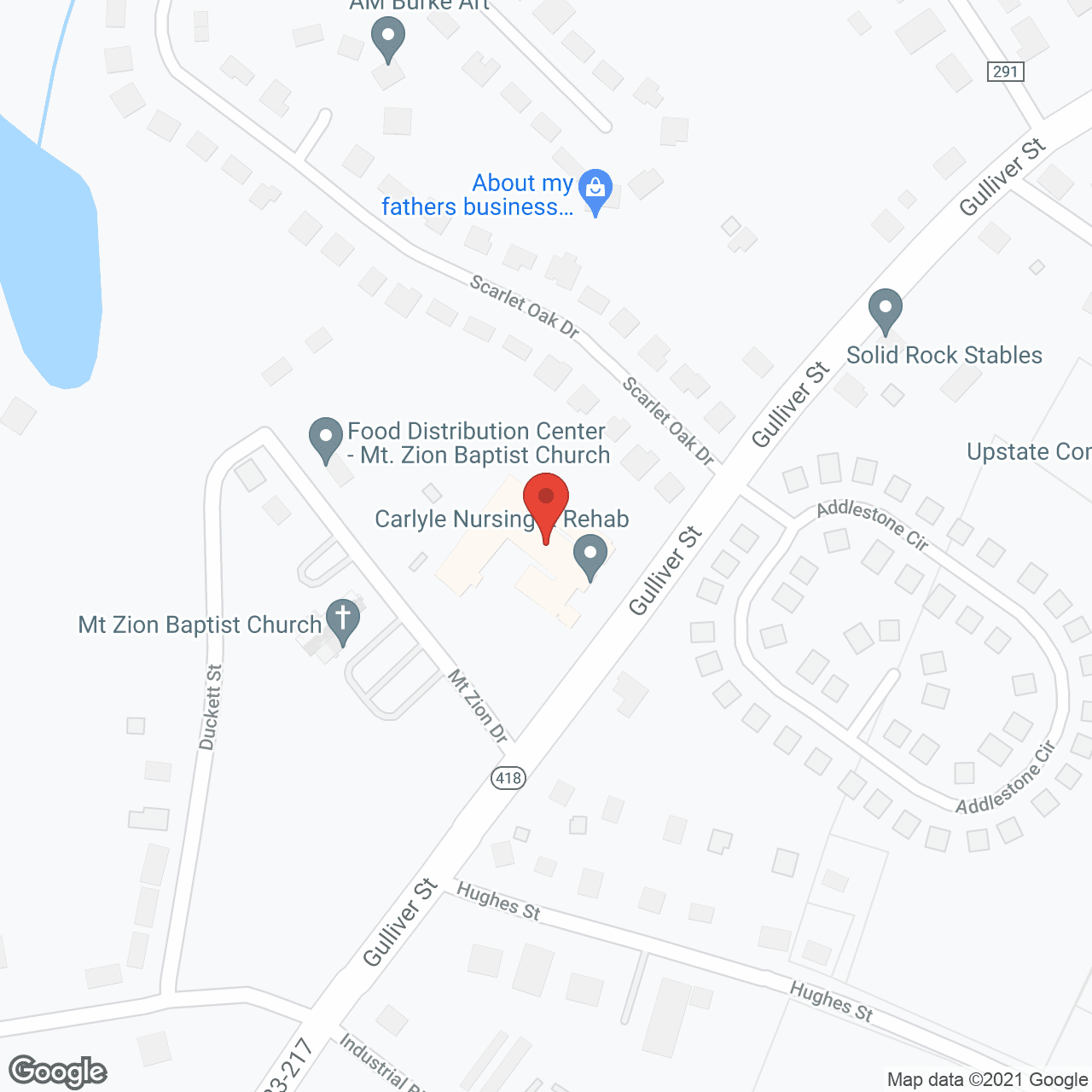 Fountain Inn Nursing Home in google map