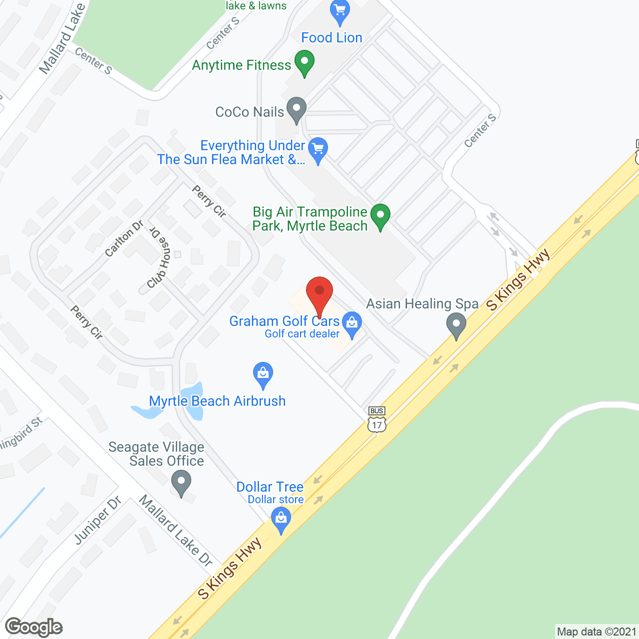 Beachwood At the Heritage in google map