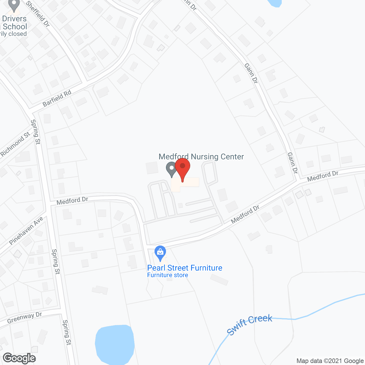Medford Place Nursing Home in google map