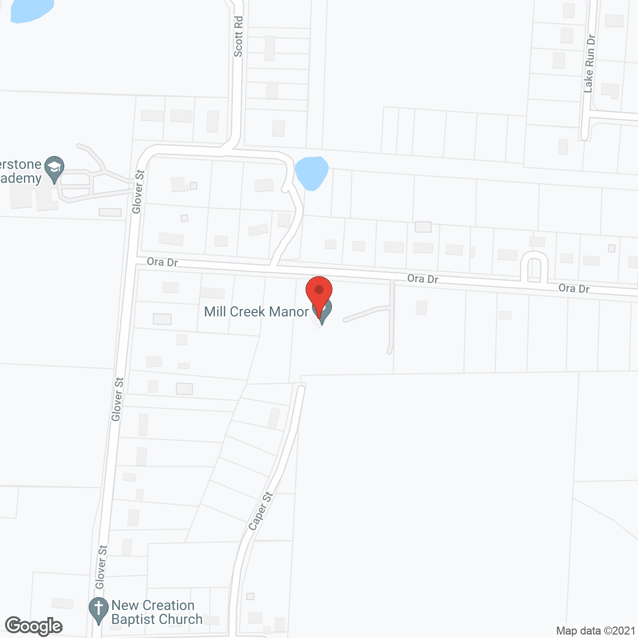 Piedmont Village-Statesville in google map