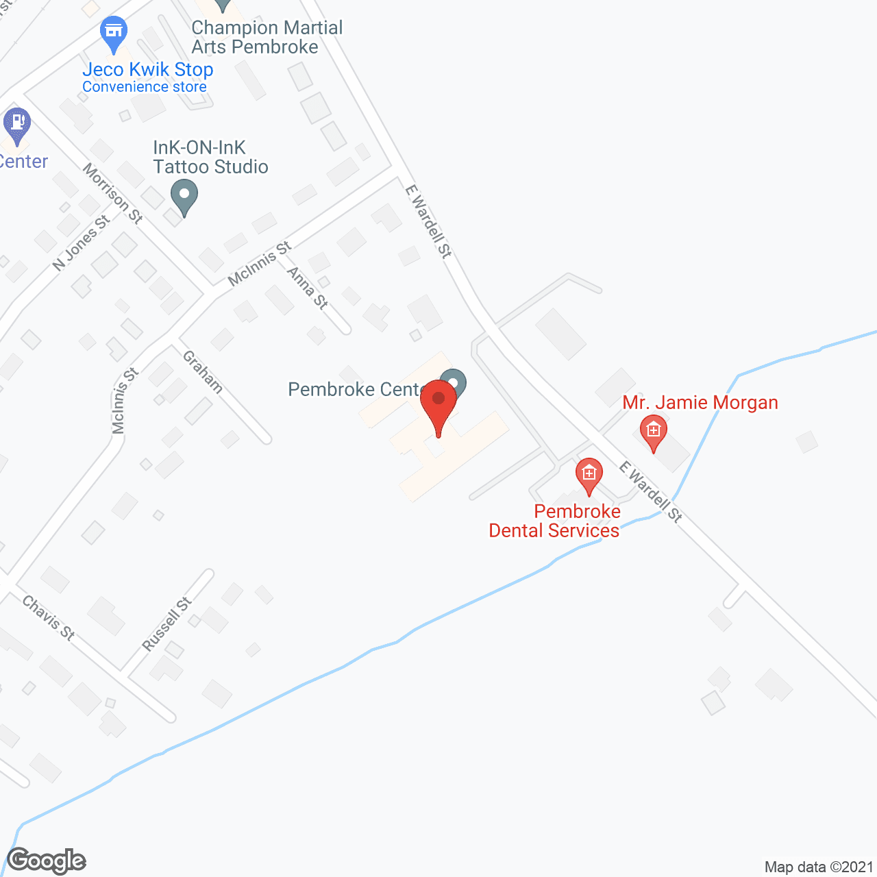 Pembroke Care and Rehabilitation Center in google map