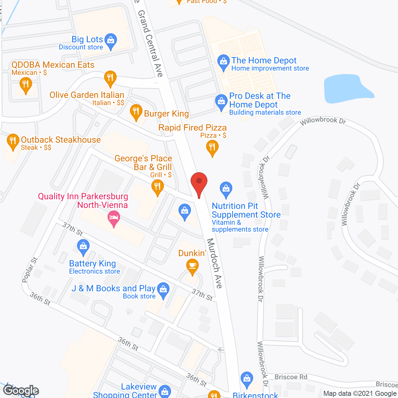 West Virginia Masonic Home in google map