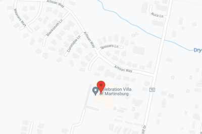 Celebration Villa of Martinsburg in google map