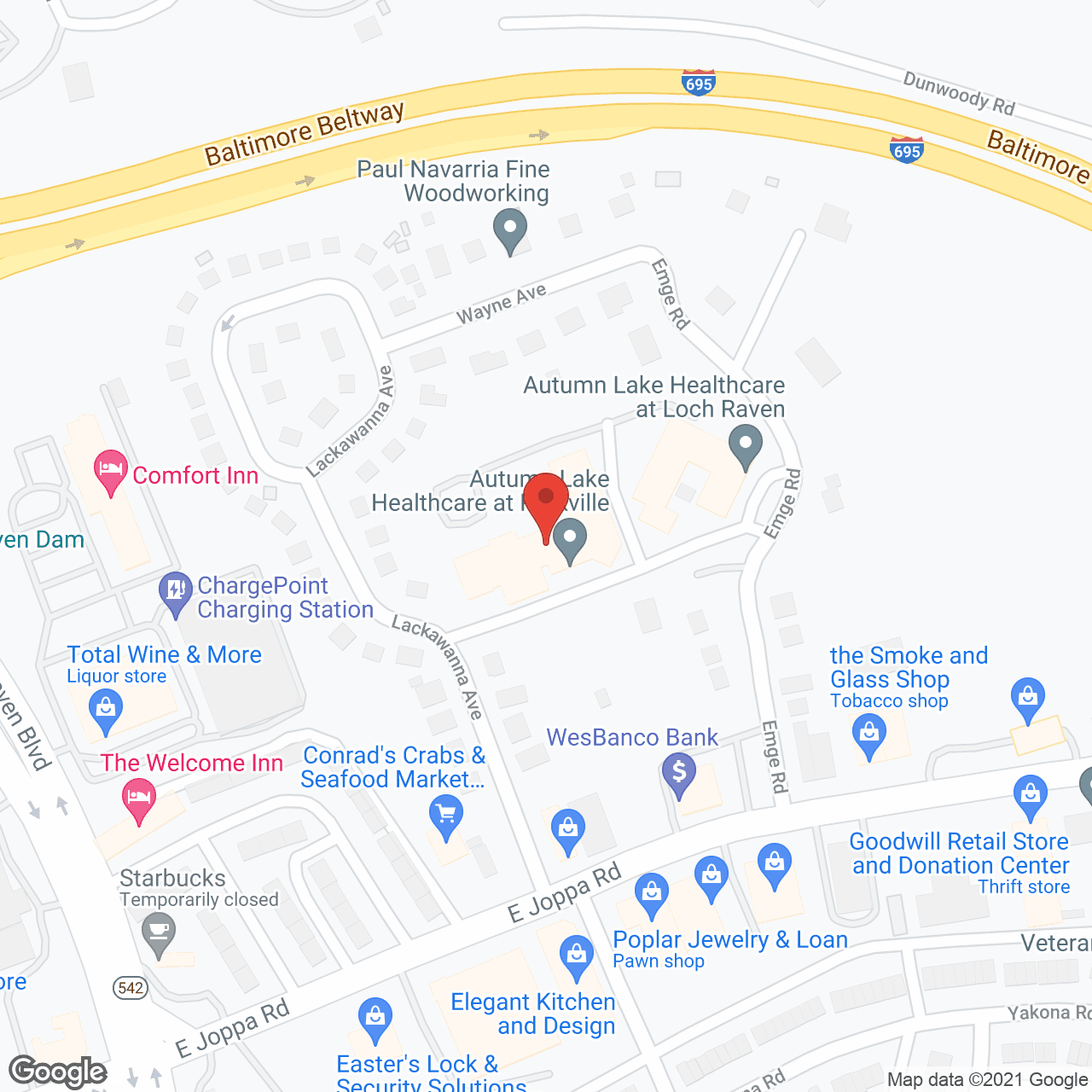 Cromwell Center in google map