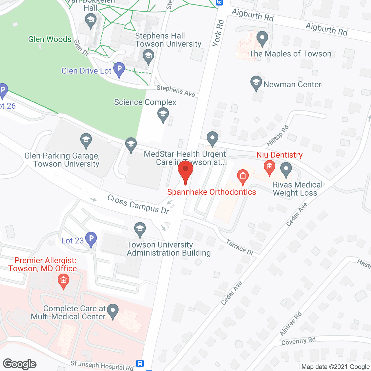 Multi-Medical Center in google map