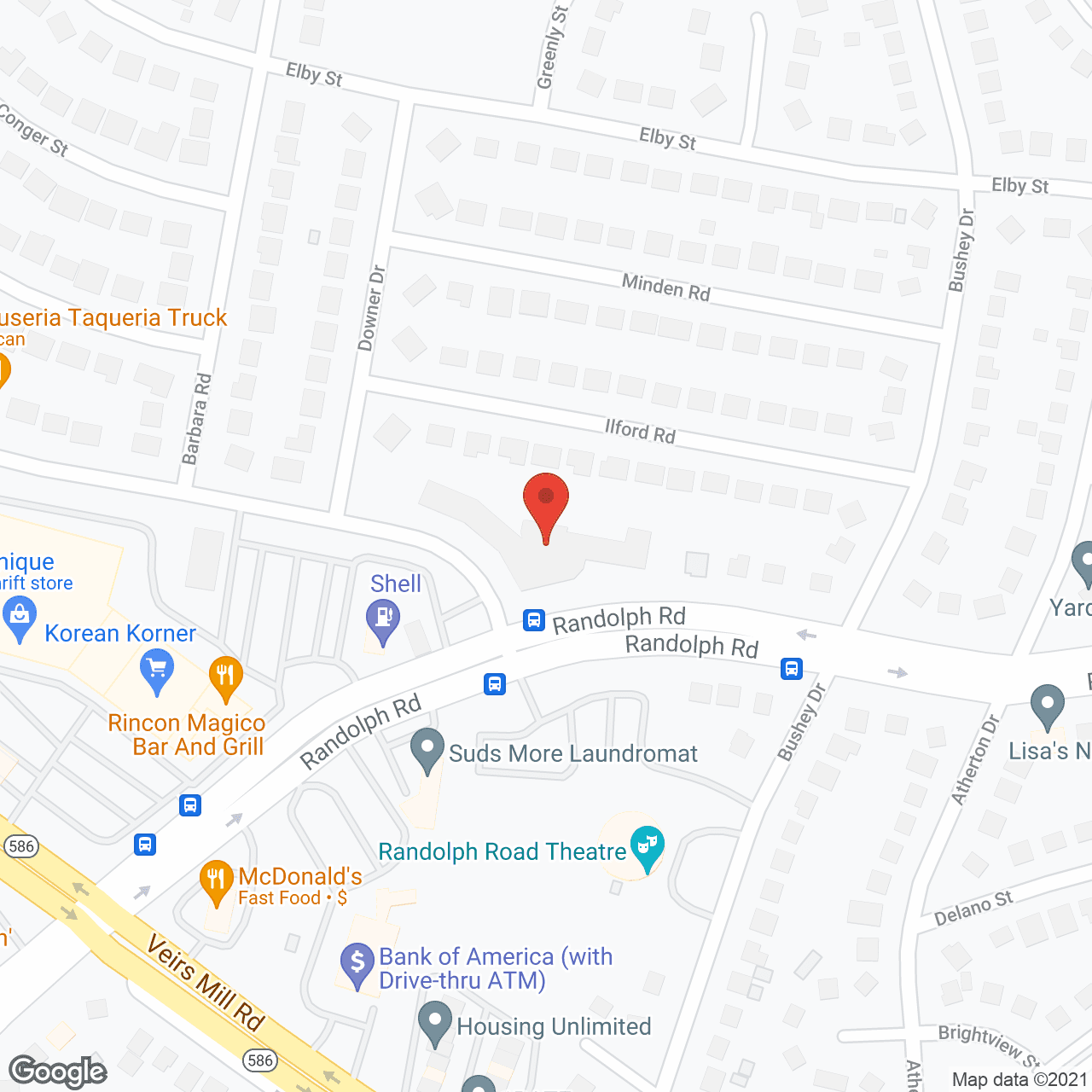 NMS Healthcare of Silver Spring in google map