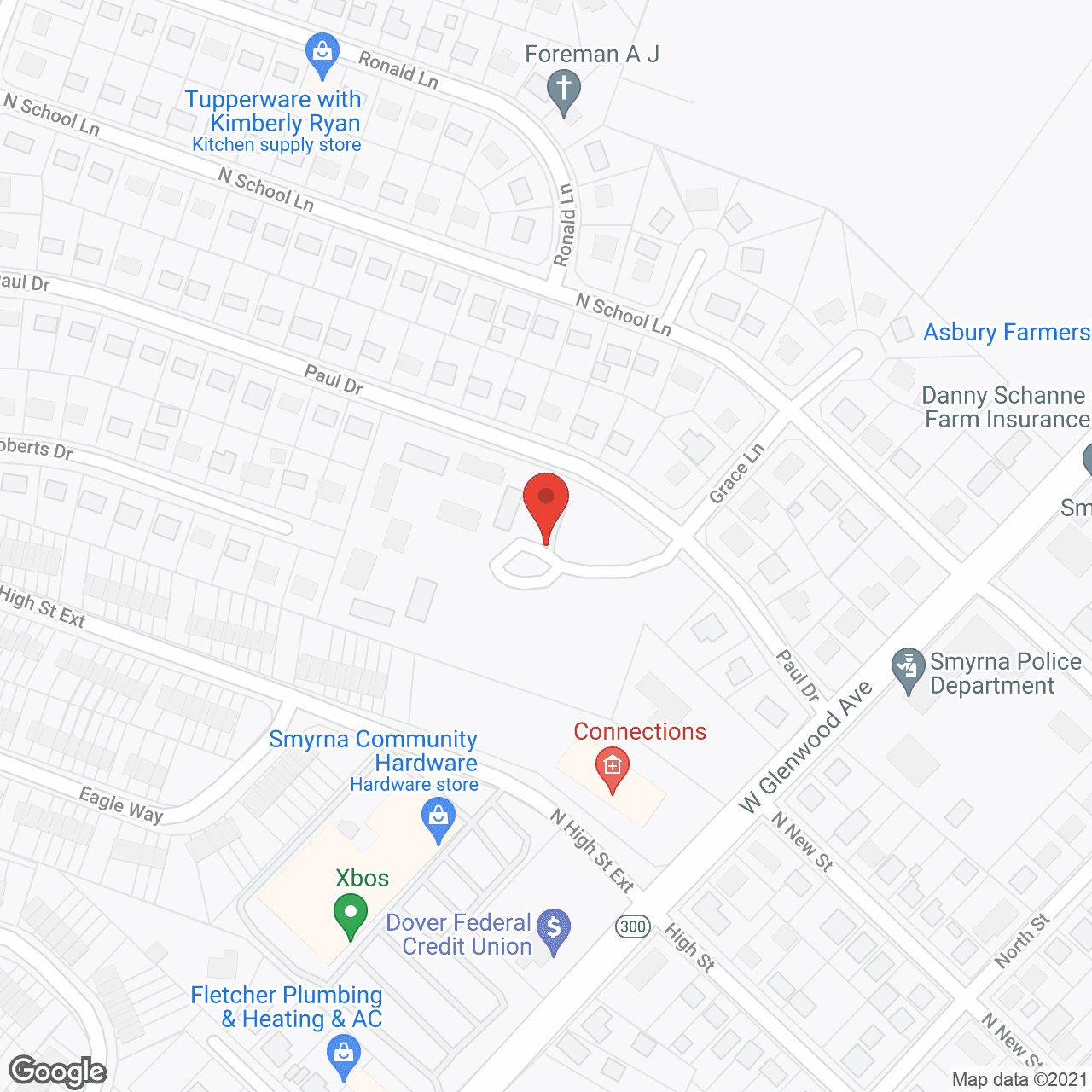 Peach Circle Apartments in google map