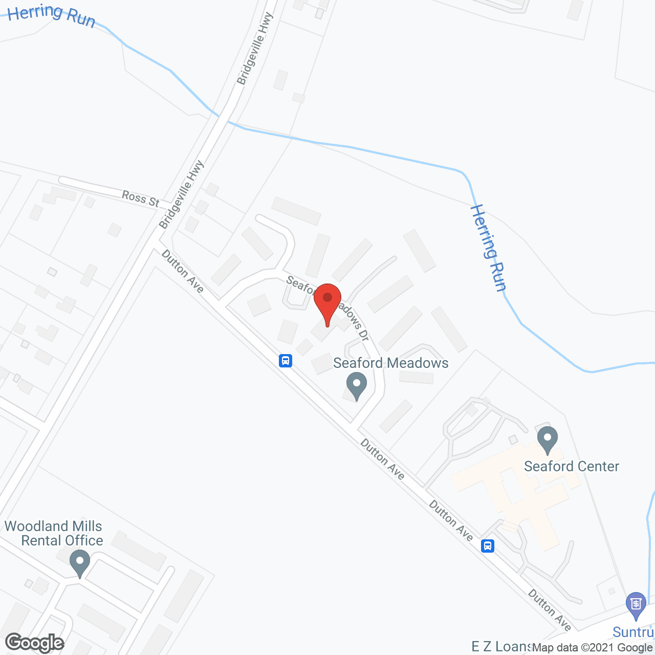 Seaford Meadows Apartments in google map