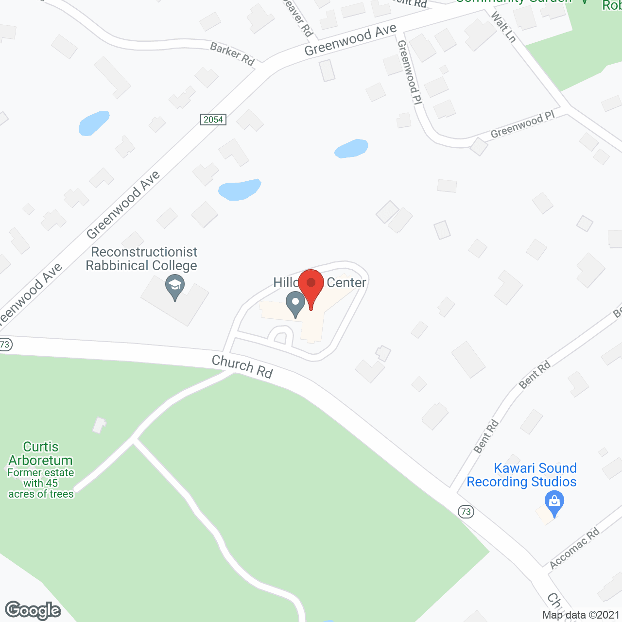 Hillcrest Center in google map
