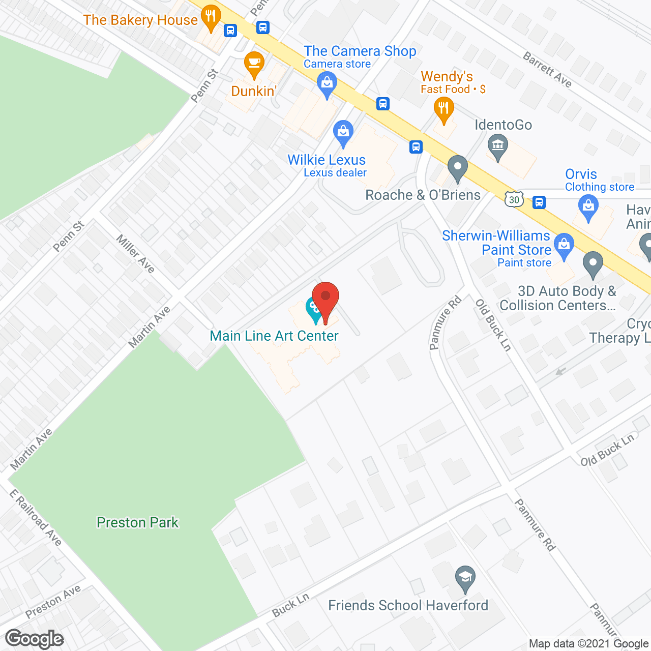 Brandywine Haverford Estates by Monarch in google map