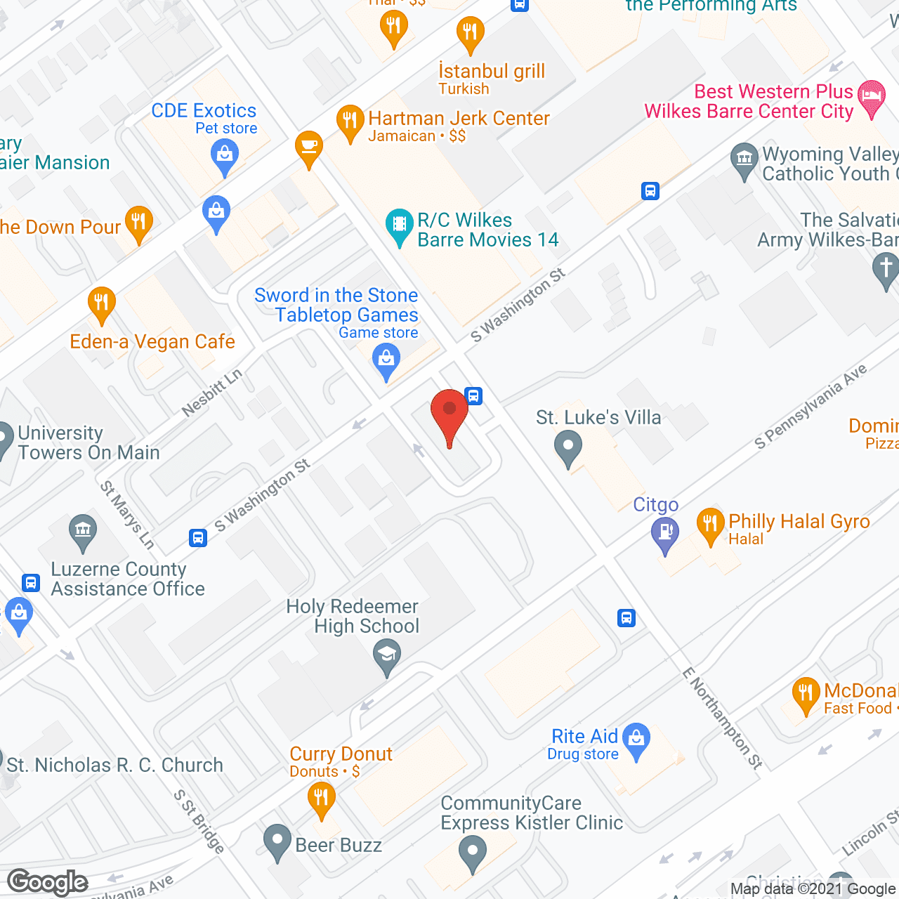 B'Nai B'Rith Apartments in google map