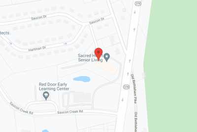 Sacred Heart Senior Living by Saucon Creek in google map