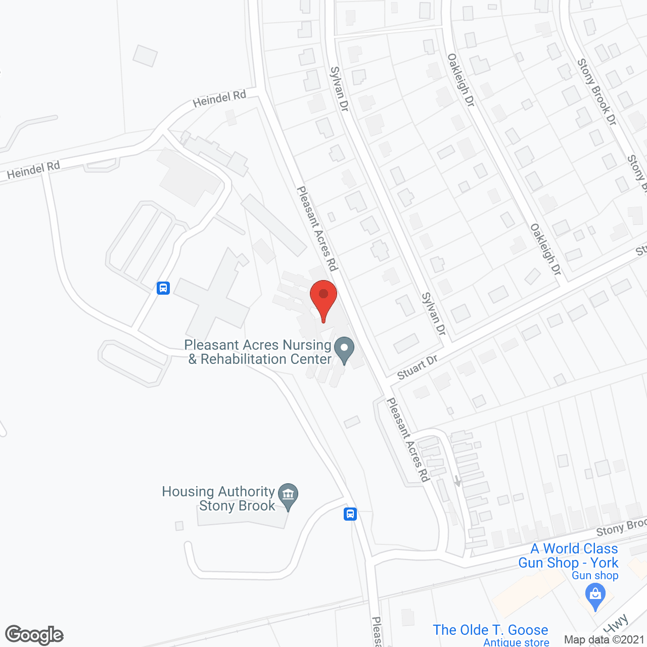 Pleasant Acres Nursing and Rehab in google map