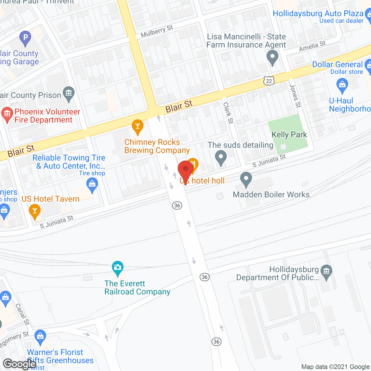 Autumn Estate in google map