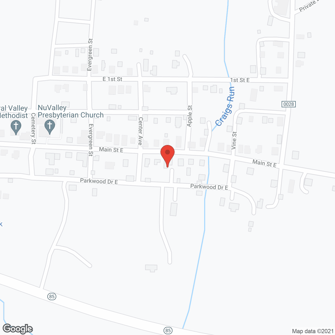 Royal Oak Manor in google map