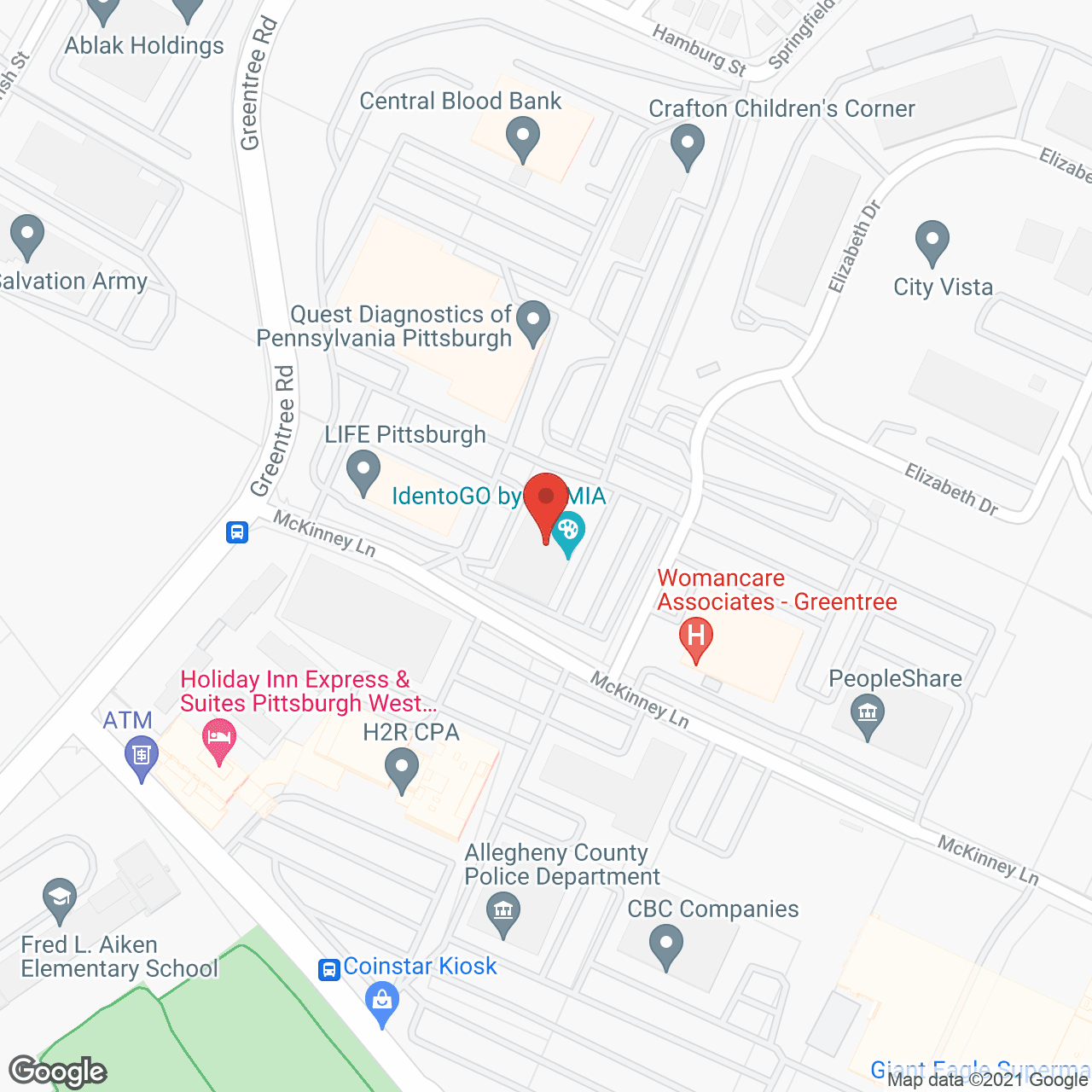 Visiting Nurse Foundation in google map