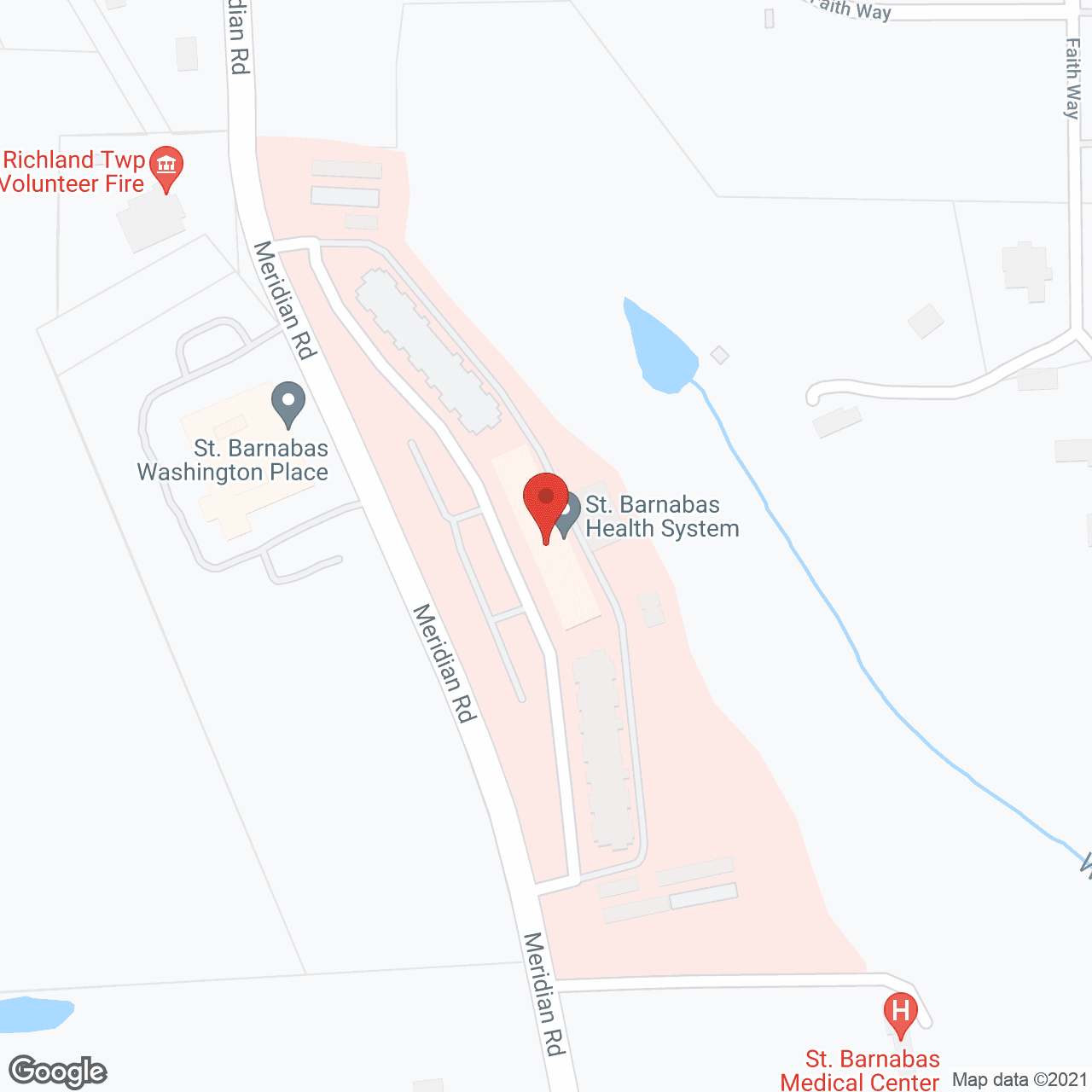 St Barnabas Retirement Village in google map