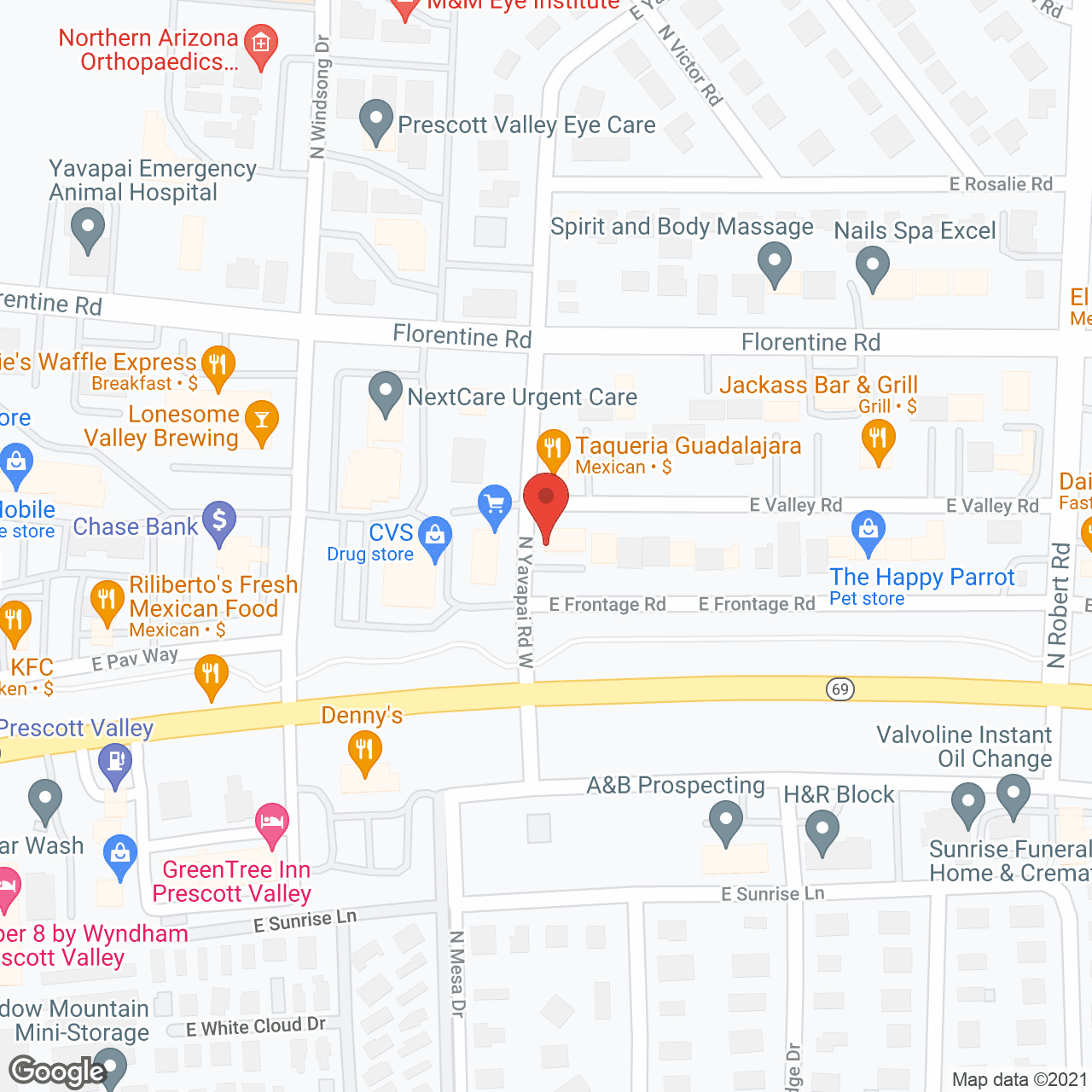 Nurses Network Inc in google map