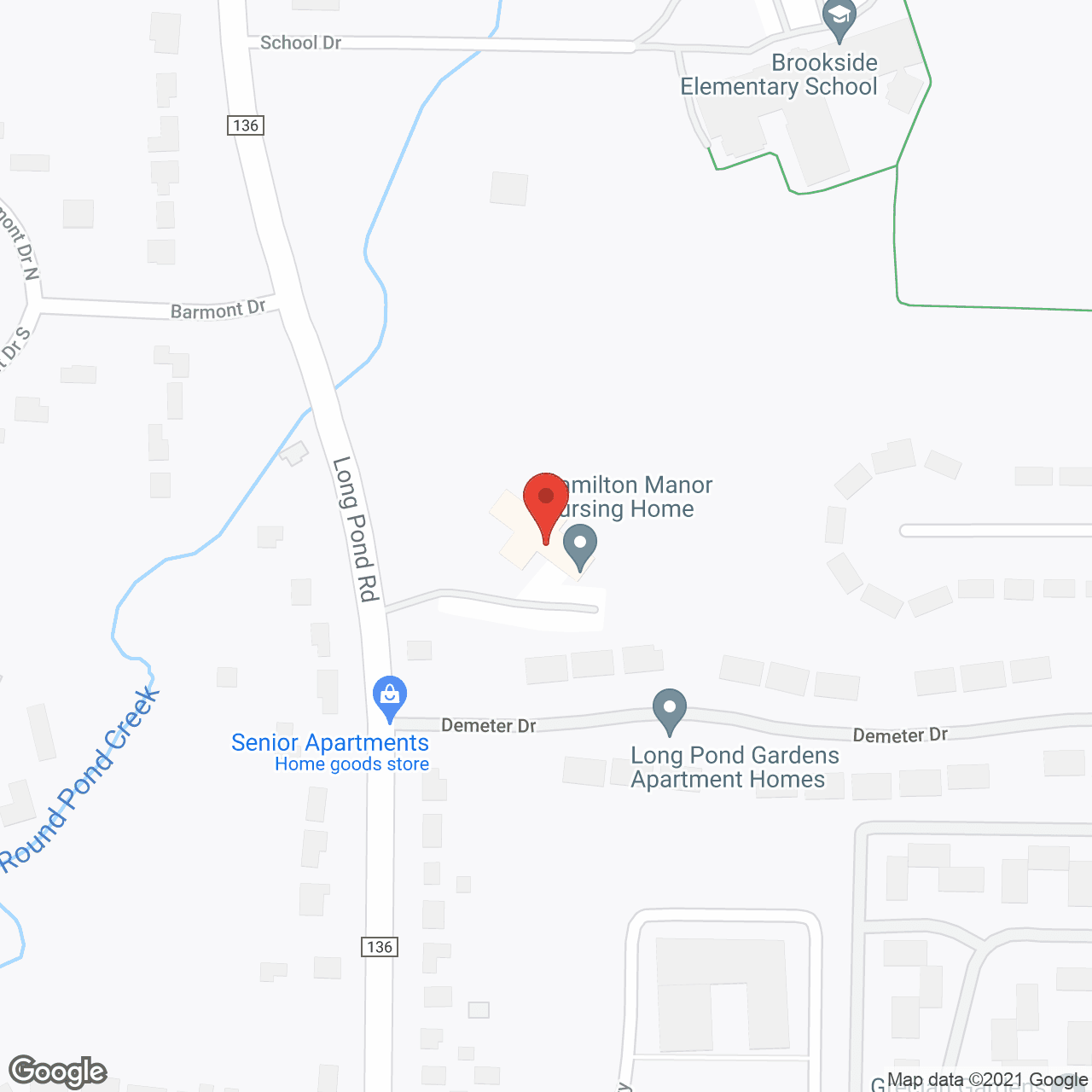 Hamilton Manor Nursing Home in google map