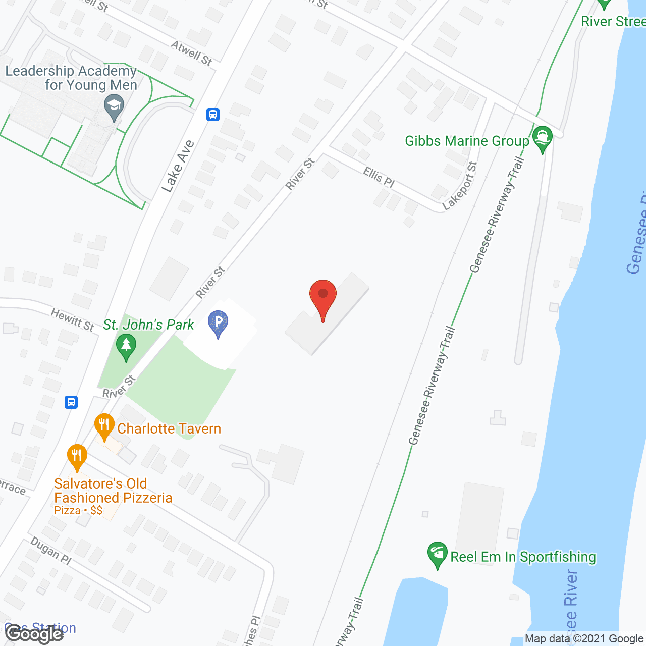 Riverview Manor in google map